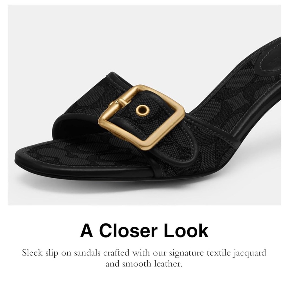 COACH Women's Margot Sandals - Picture 3 of 4